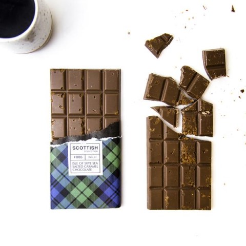 Scottish Collection Chocolate - Isle of Skye Sea Salted Caramel Chocolate